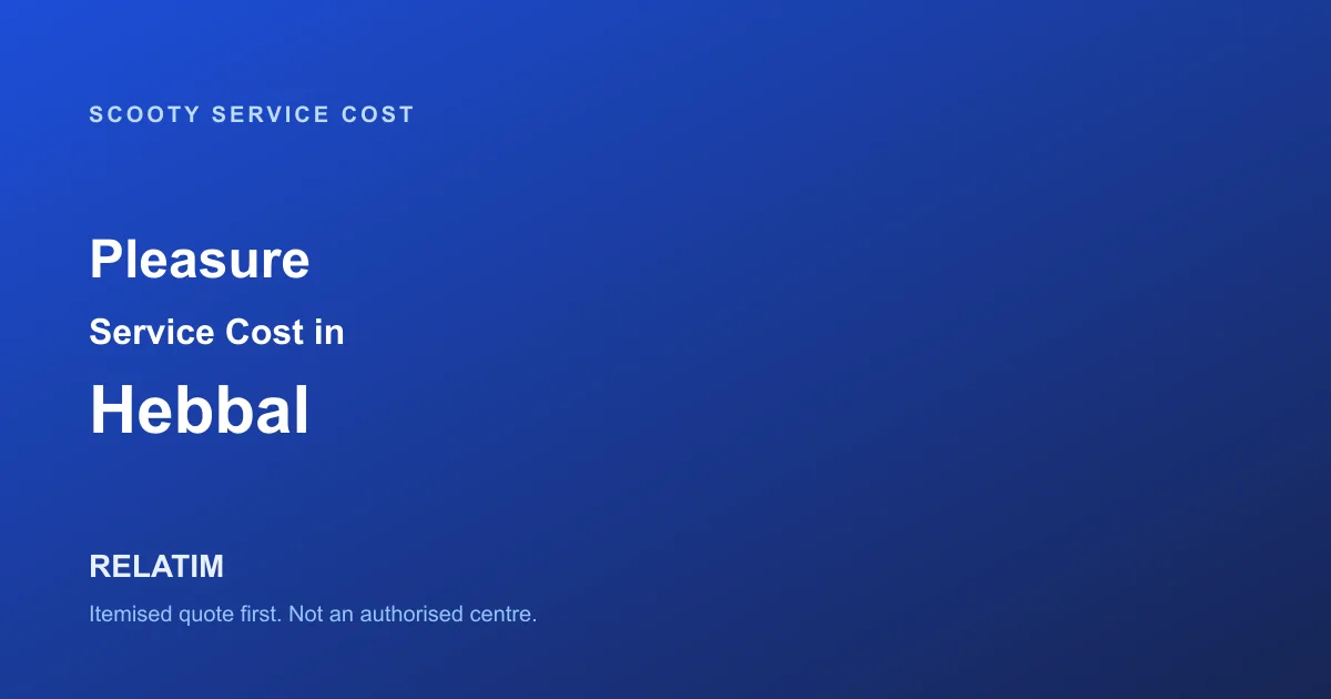 Pleasure Service Cost in Hebbal, Bangalore